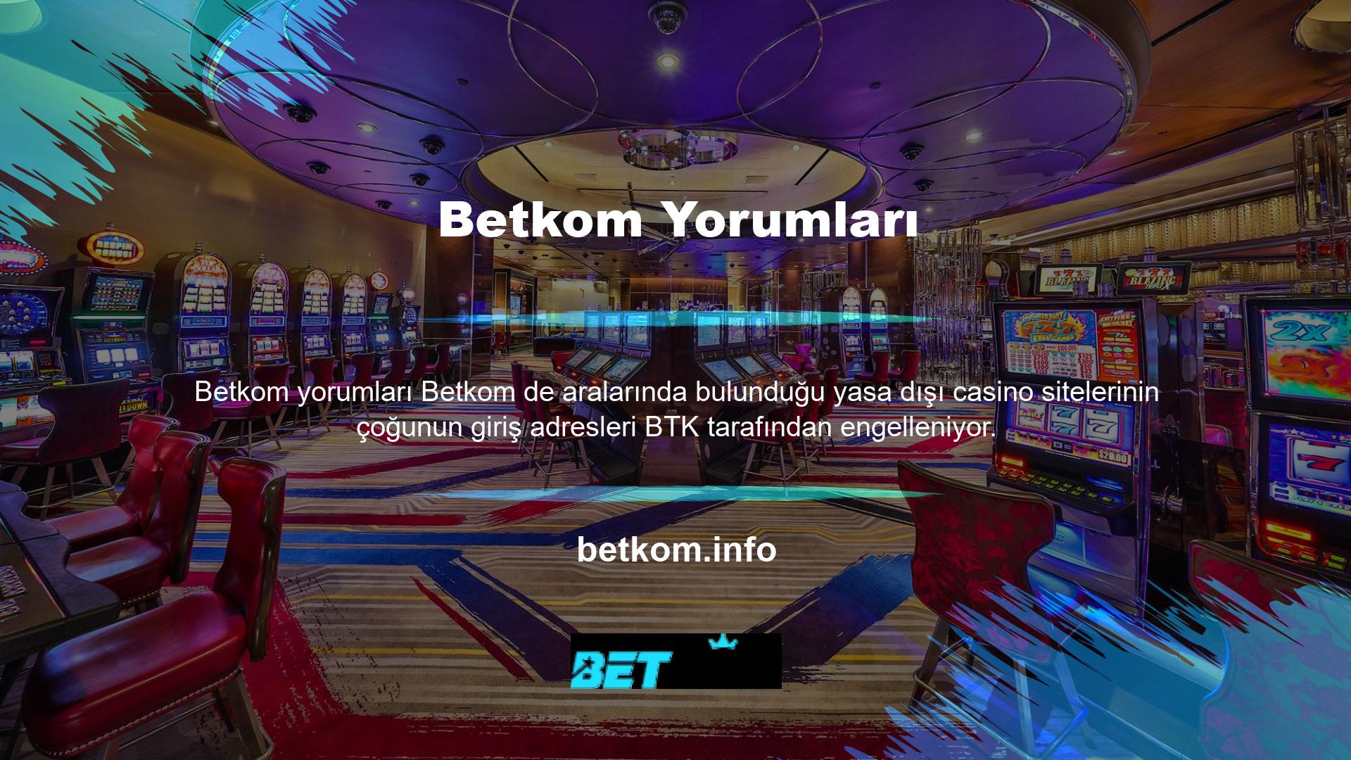 Bunun nedeni, Türkiye'de yasa dışı casino siteleri yasaklanmışken, yurt dışında bulunan, vergi ödemeyen, ofisi olmayan casino sitelerinin yasa dışı ve yasa dışı olmasıdır